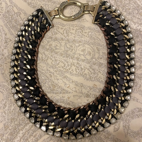 STELLA & DOT Tempest Bib Statement Necklace - Picture 2 of 9